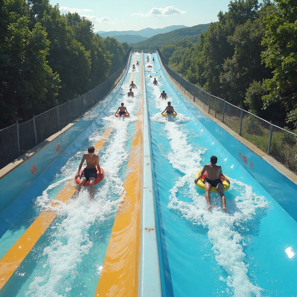 High-speed racing slides